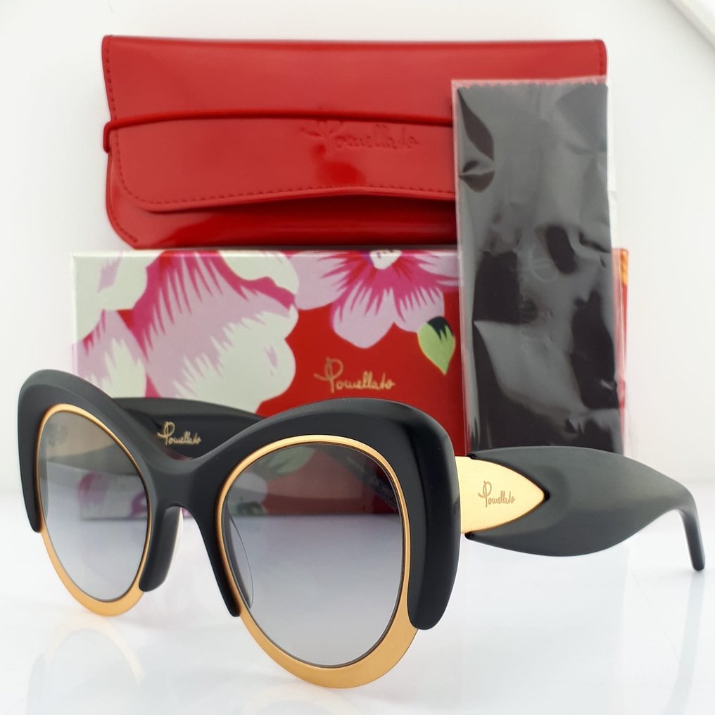 Pomellato - Cat Eye Black & Gold Tone "NEW" - Óculos de sol Dior #1.1