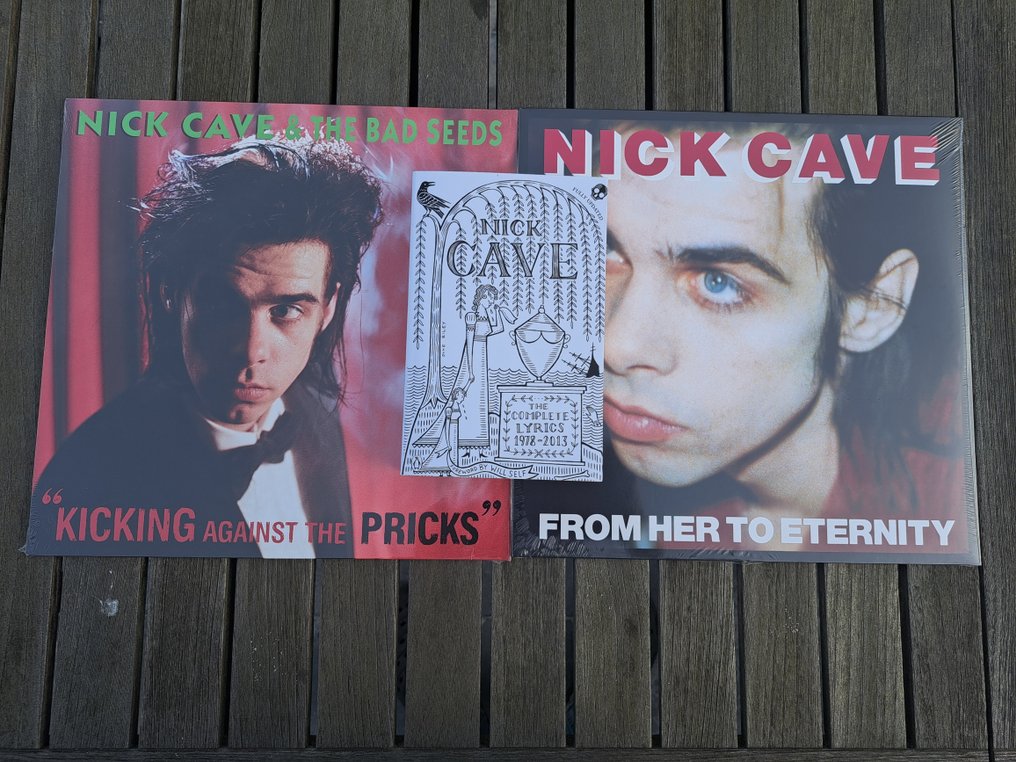 Nick Cave - From her to eternity LP / Kicking against the pricks LP / The complete lyrics book - LP - 2022 #1.1
