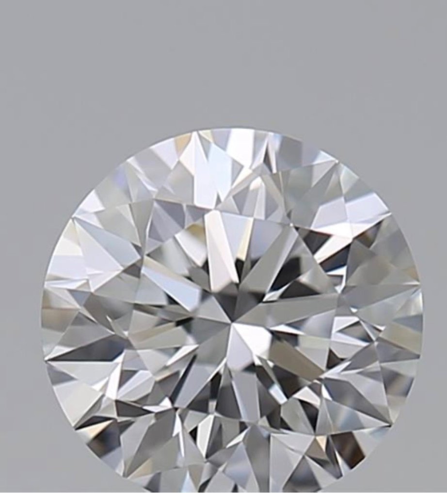 1 pcs Diament  (Naturalny)  - 0.50 ct - okrągły - D (bezbarwny) - IF - Gemological Institute of America (GIA) #1.1