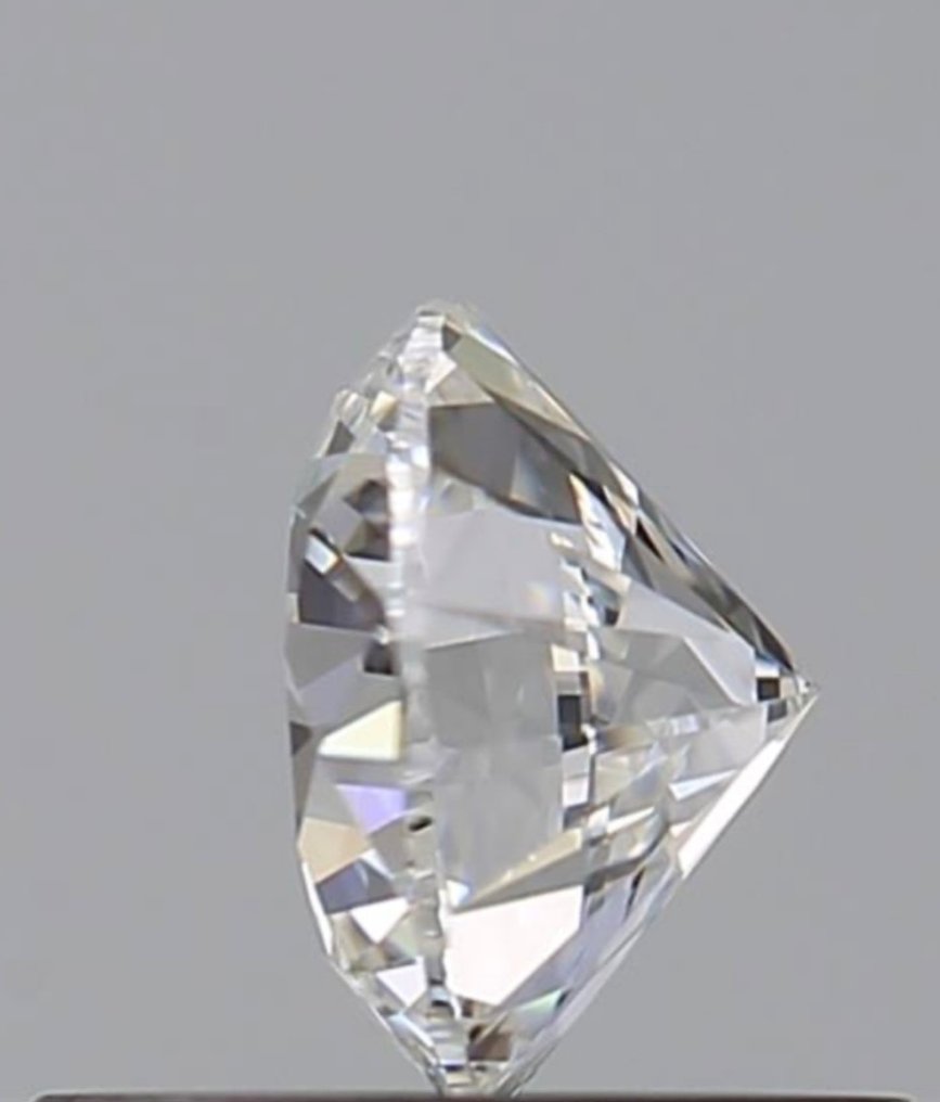1 pcs Diamant  (Naturlig)  - 1.00 ct - Rund - D (fargeløs) - IF - Gemologisk institutt i Amerika (GIA) #2.1