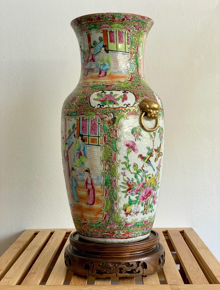 Vase - Porselen - Kina - Qing-dynastiet (1644 – 1911) - Perfekt tilstand #1.2