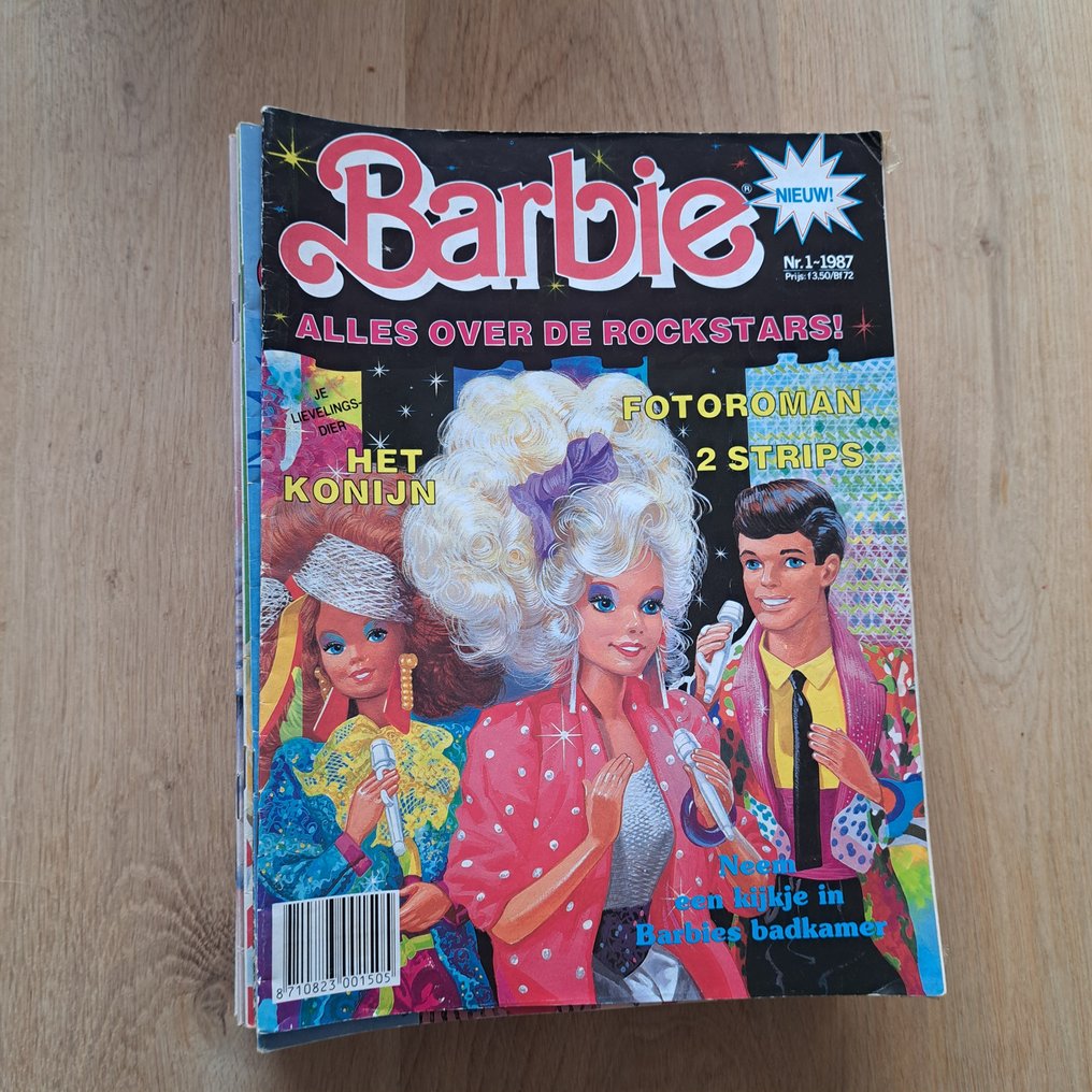 Mattel  - Barbie dukke Barbietijdschrift jaren 80 complete jaargangen, in het Nederlands - 1980–1990 - Nederland #2.1