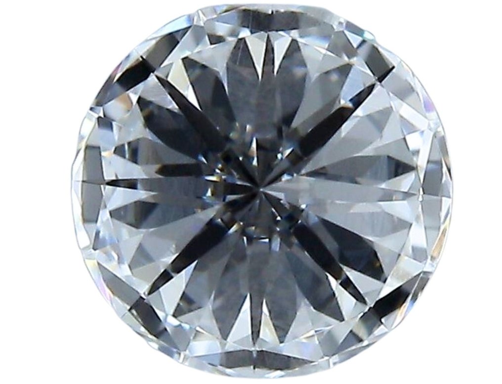 1 pcs Diamante  (Natural)  - 0.90 ct - Redondo - D (incoloro) - IF - Gemological Institute of America (GIA) #3.2