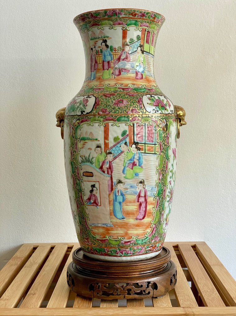 Vase - Porselen - Kina - Qing-dynastiet (1644 – 1911) - Perfekt tilstand #1.1
