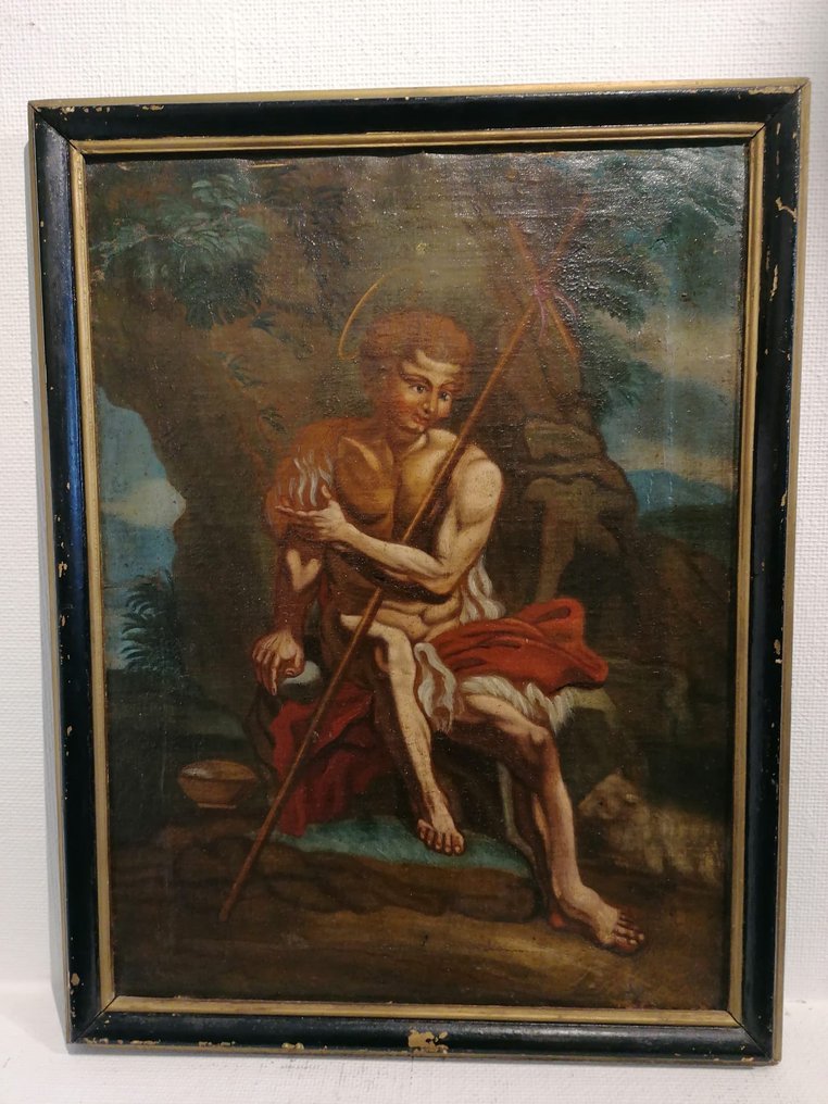 Anonyme XVIIᵉ siècle - Saint Jean-Baptiste dans le désert #1.0