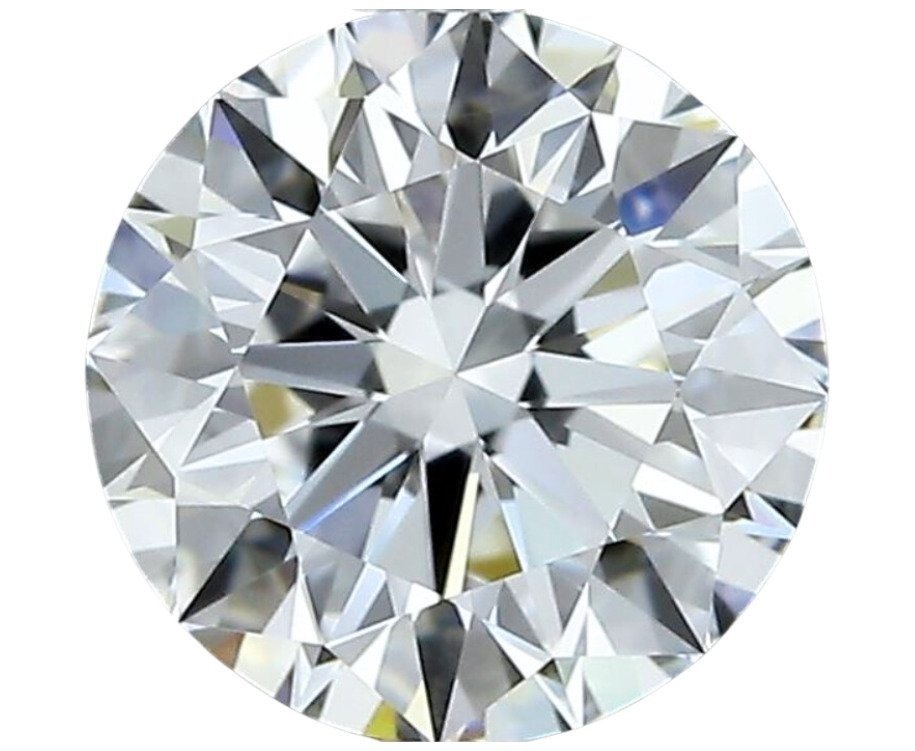 1 pcs Diamante - 1.08 ct - Brillante, Redondo - E - VVS1 #1.1