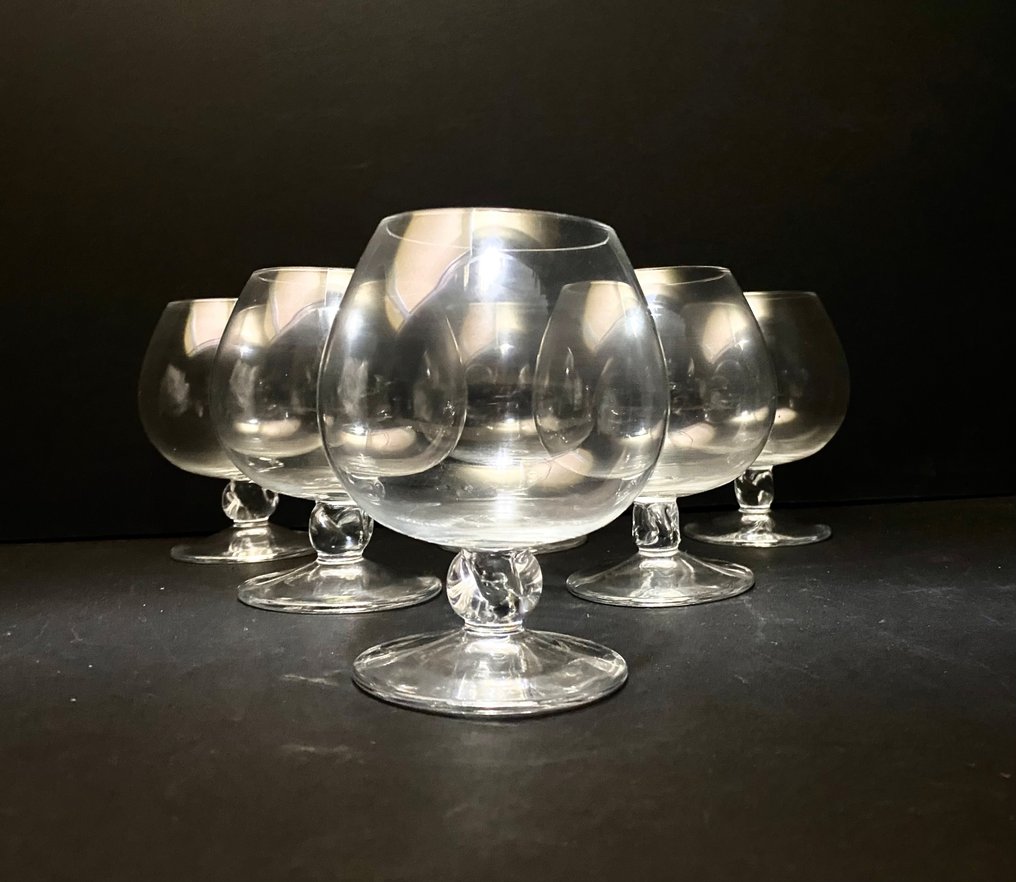 Daum Frères - Drinking glass - Orval - Cognac Glass - Crystal #1.1