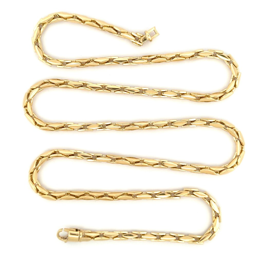 Collana da uomo - 27.2 gr - 60 cm - 18 Kt - Necklace - 18 kt. Yellow gold #1.1