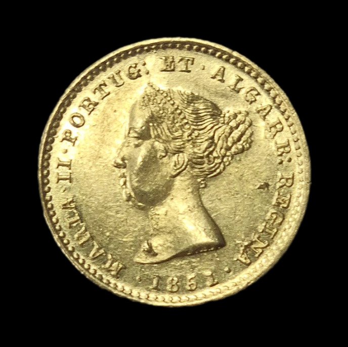 葡萄牙. D.瑪麗亞二世 (1834-1853). 1000 Reis 1851 - Escassa #1.1