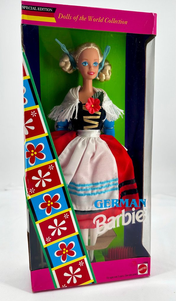 Mattel  - 芭比娃娃 - German - Dolls of the World - 1994 - 美國 #1.1