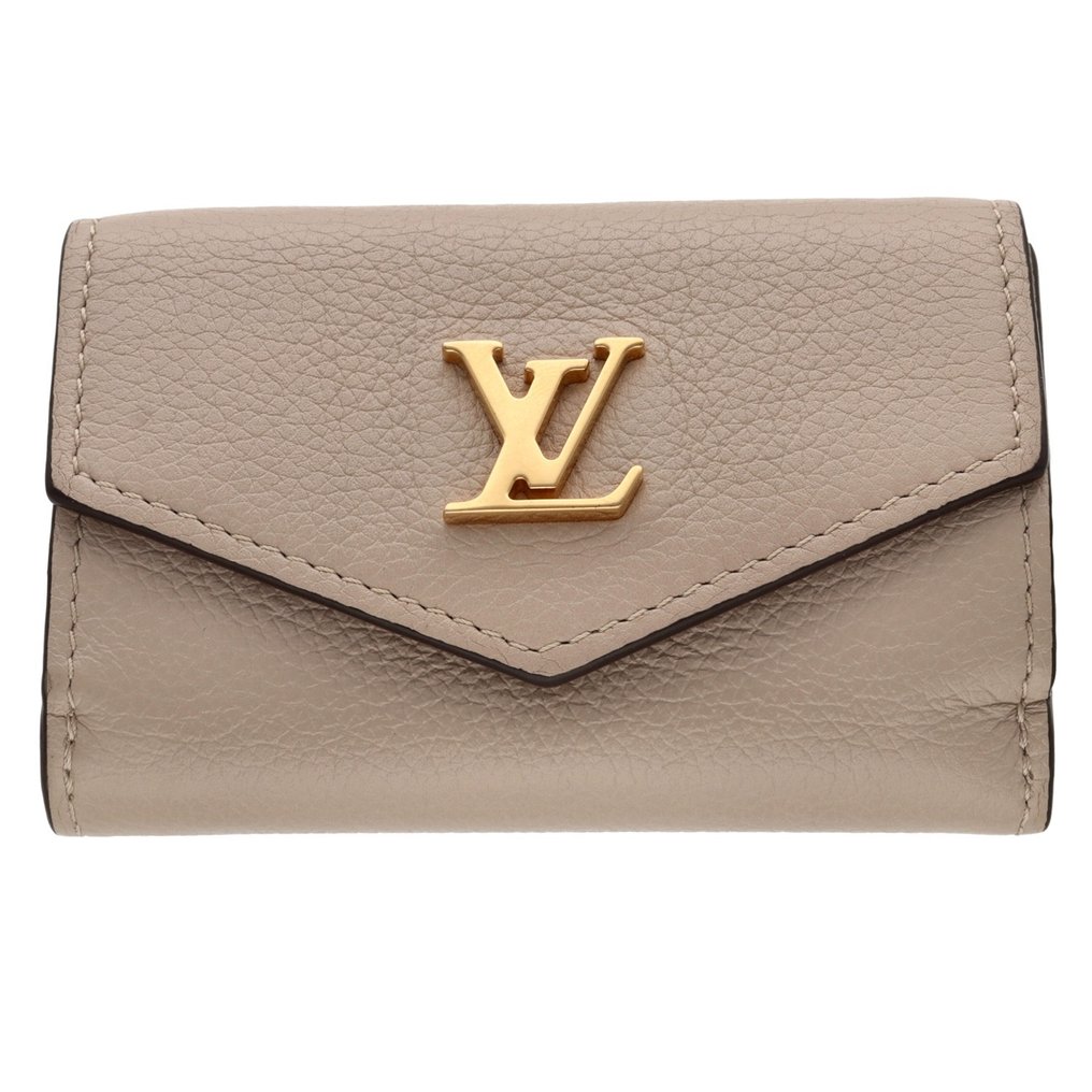 Louis Vuitton - Lockmini Wallet Greige Beige Calf Leather - Portafoglio #1.1