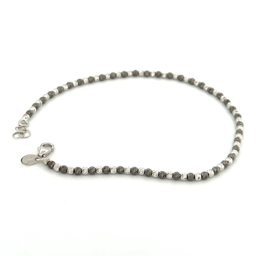 Handmade - Βραχιόλι - Sfere - 2.8 g - 18 καράτια Λευκός χρυσός, Oro Nero #3.2