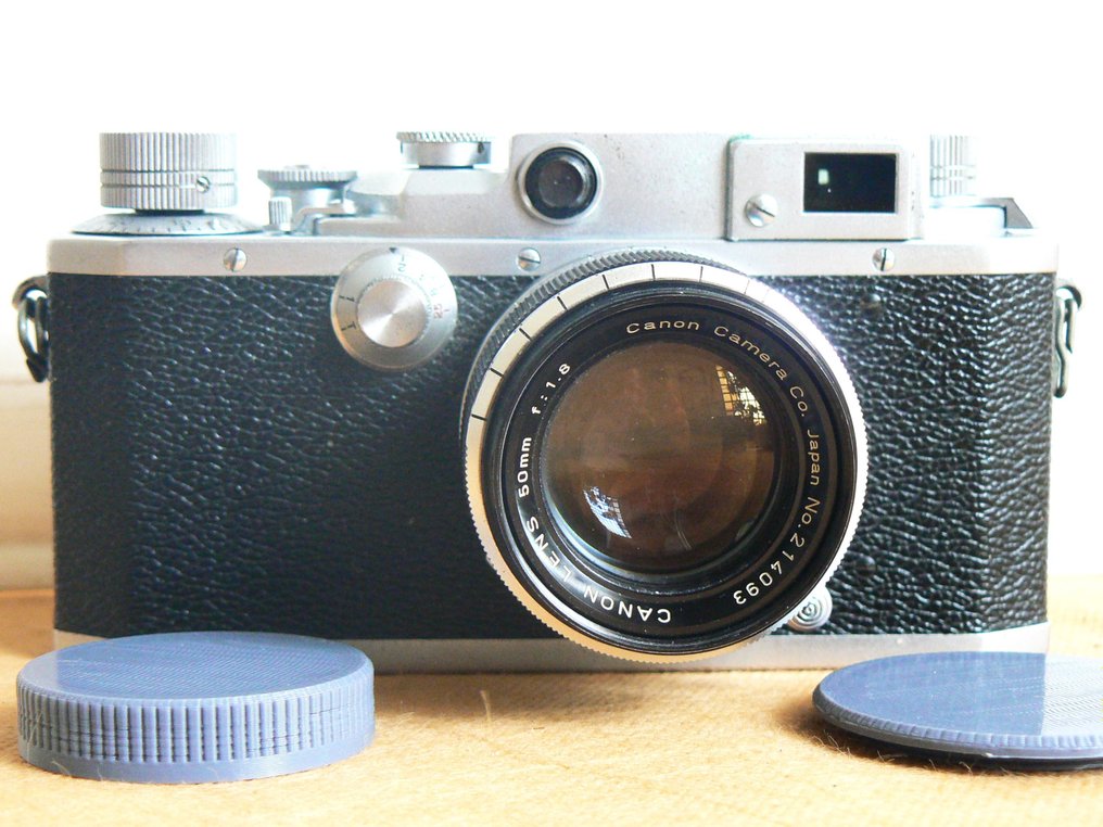 Canon IId + 1.8/50mm - 1952. Câmera telémetro #1.1