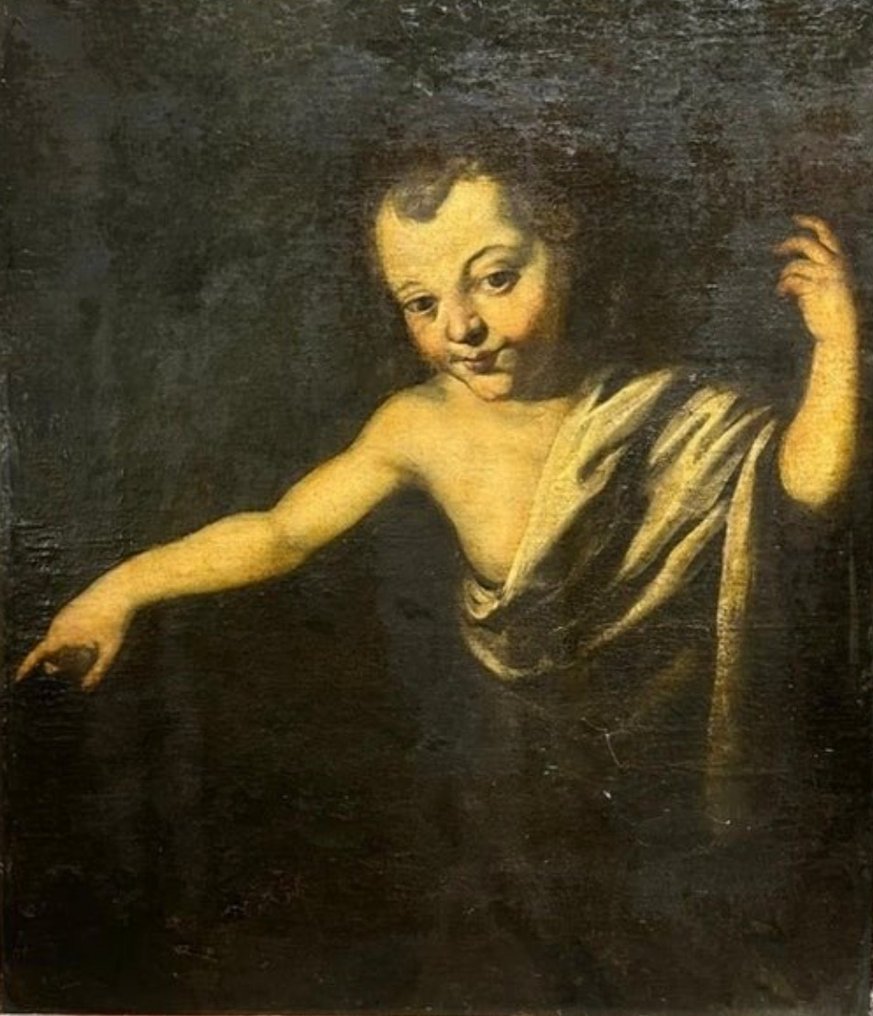 Giacinti Brandi (1621-1691), Ambito di - San Giovannino #1.1