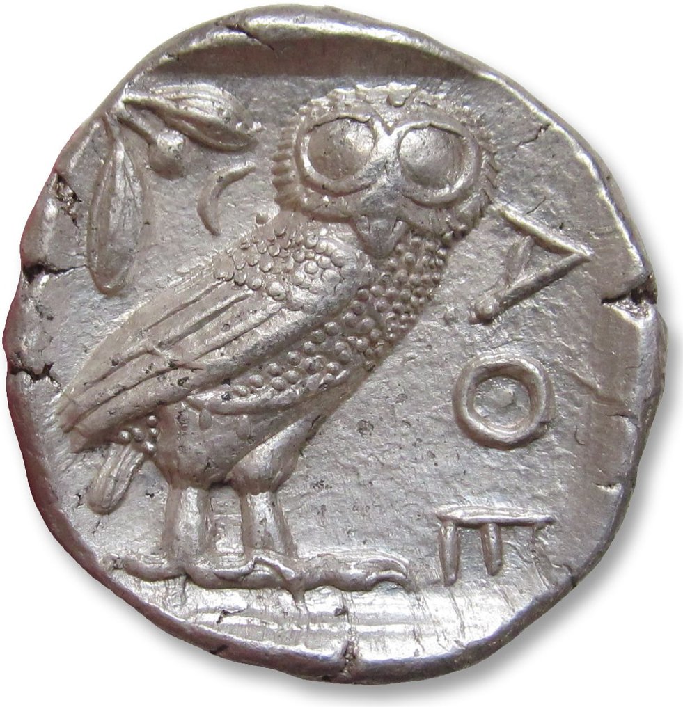 Attica, Atena. Tetradrachm 454-404 B.C. - great example of this iconic coin - #1.2