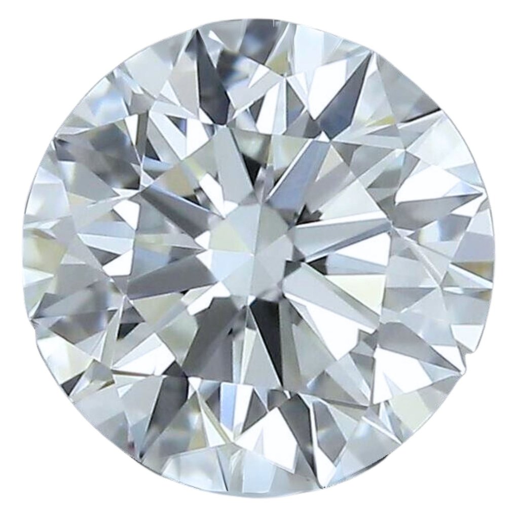 1 pcs Gyémánt  - 0.71 ct - Kerek - VVS1 #1.1