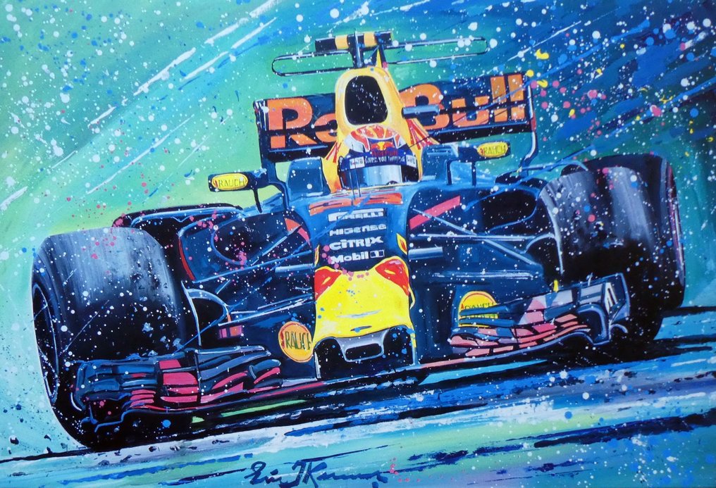Red Bull Racing RB13 - EricJan Kremer - Max Verstappen - 2017 - Artwork  #1.1