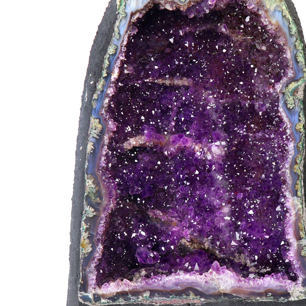AA 品質 - “閃閃發光”紫水晶 - 32x19x15 cm - 晶洞- 9 kg #2.1