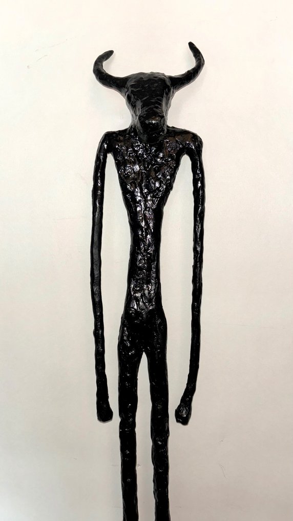 Abdoulaye Derme - 雕刻, Minotaure - 98 cm -  #2.1
