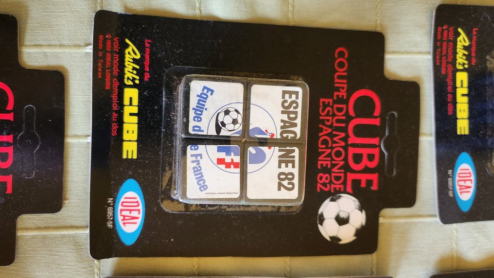 VM i fodbold - 1982 - Rubiks terning - 9x  #1.3