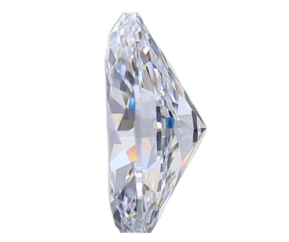 1 pcs Diamant  (Natuurlijk)  - 0.72 ct - Ovaal - D (kleurloos) - VVS2 - Gemological Institute of America (GIA) #2.2