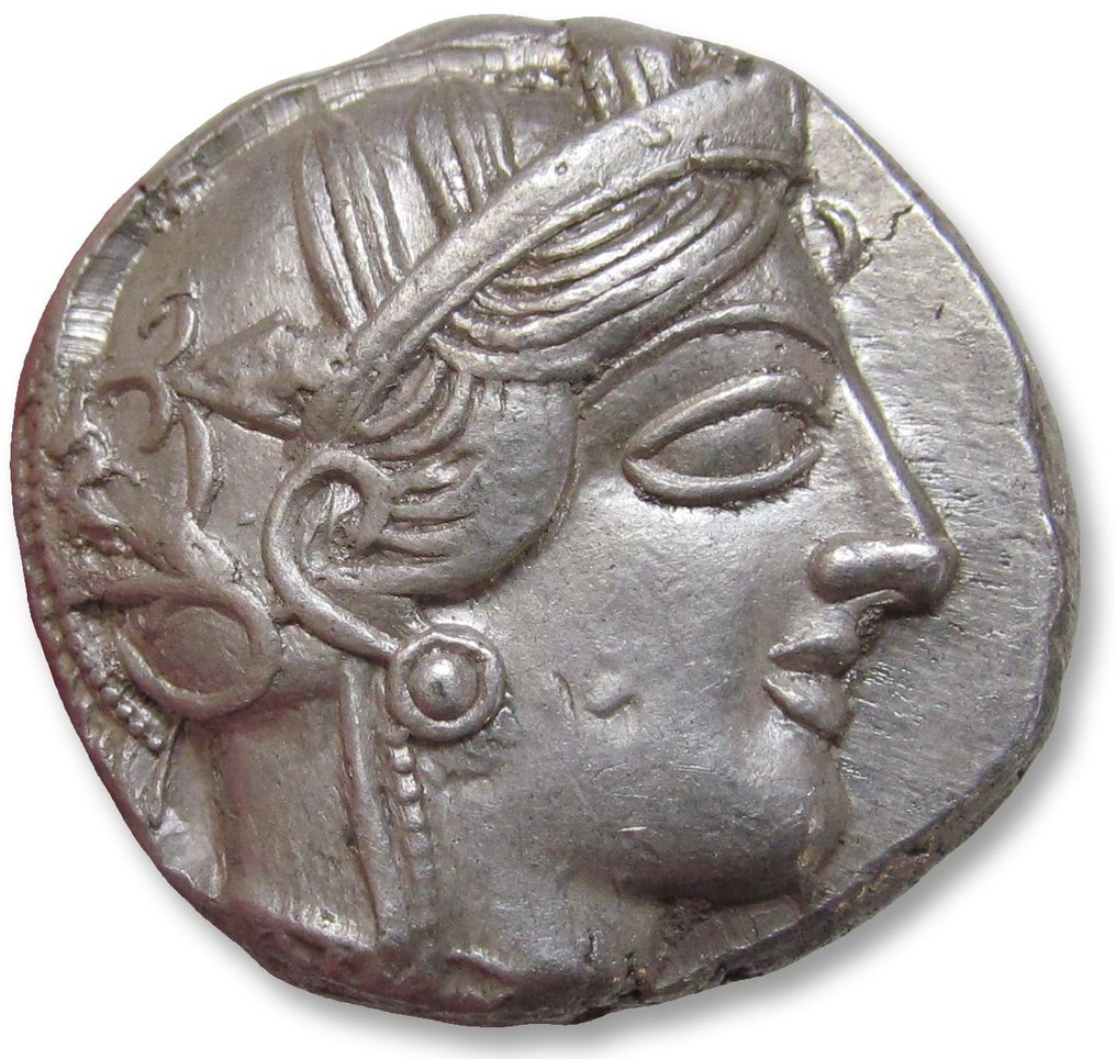 Ática, Atenas. Tetradrachm 454-404 B.C. - great example of this iconic coin - #1.1
