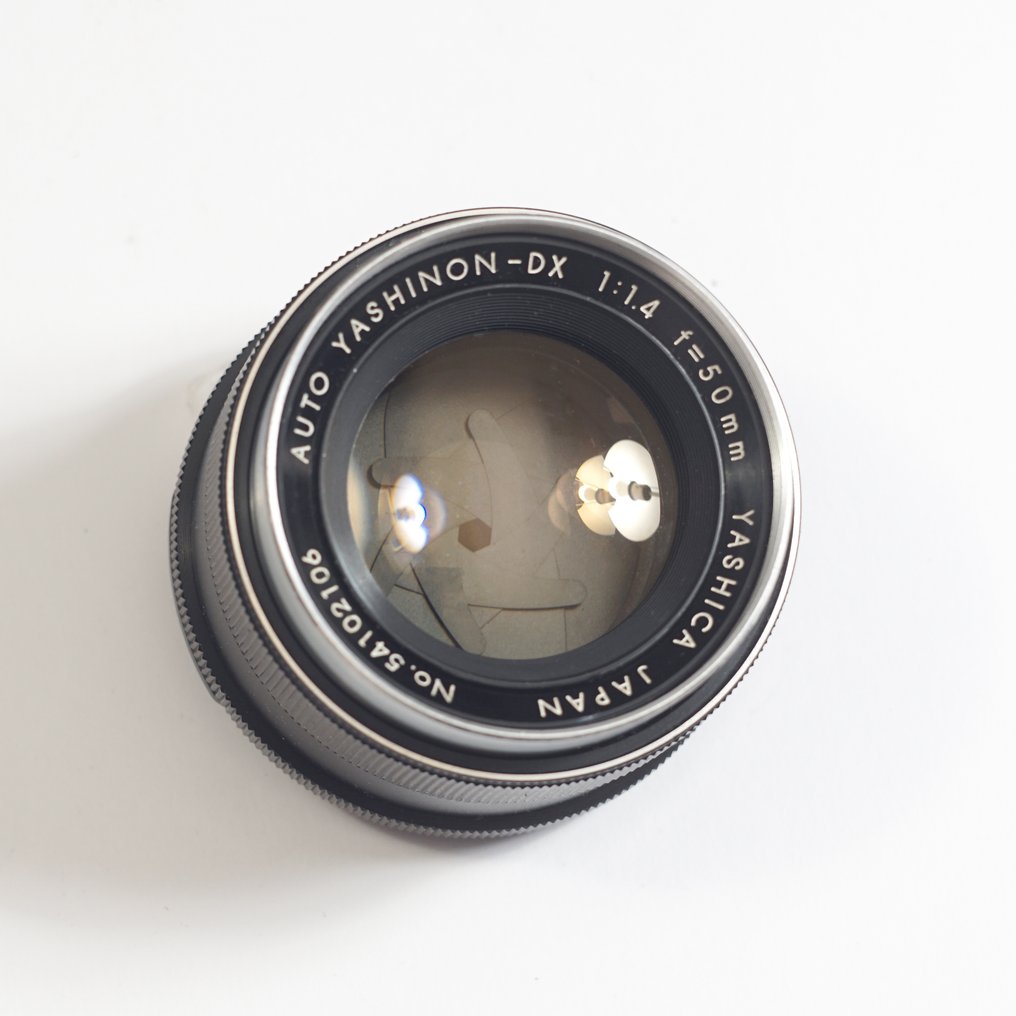 Yashinon DX 1,4/50mm with chrome ring - M42 | Φακός prime #1.1
