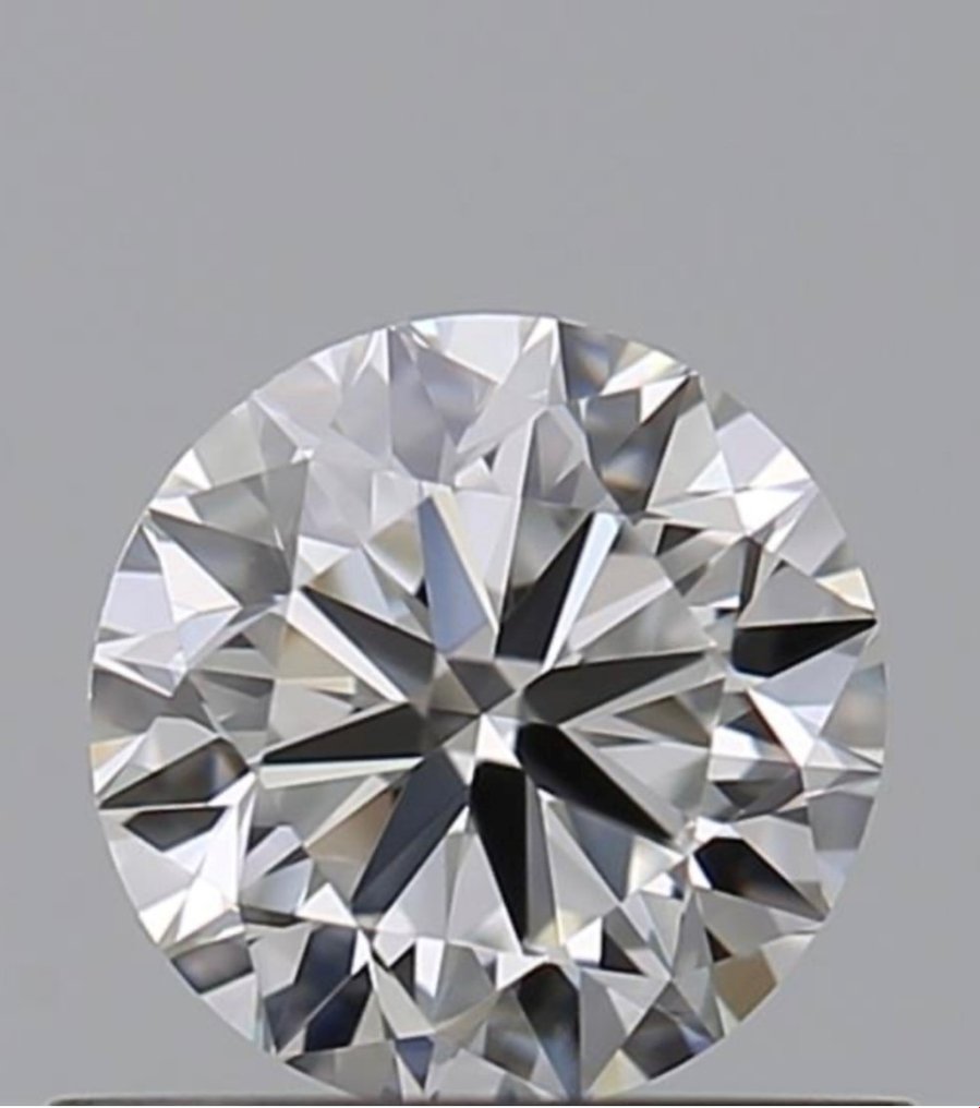 1 pcs Diamant  (Naturlig)  - 1.00 ct - Rund - D (fargeløs) - IF - Gemologisk institutt i Amerika (GIA) #1.1