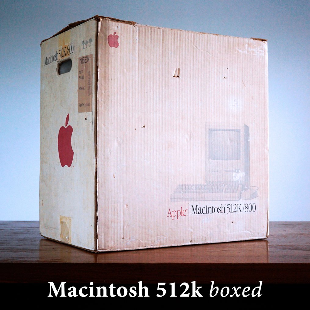 Apple RECAPPED Macintosh 512K ED FAT MAC signed by “Steve Jobs” - Macintosh - Eredeti dobozban #1.1