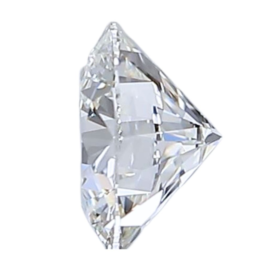 1 pcs Timantti  (Luonnollinen)  - 0.53 ct - Pyöreä - F - VS1 - Amerikan gemologinen instituutti (GIA) - Ihanteellinen hiottu timantti #3.1