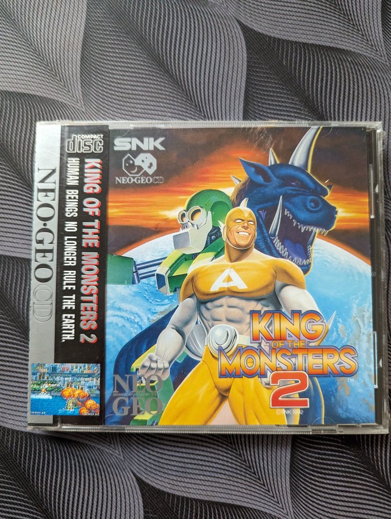 SNK - New rare King of the Monster 2. Snk Neo geo USA - Neo Geo cd - 电子游戏 (1) - 原装盒未拆封 #1.1