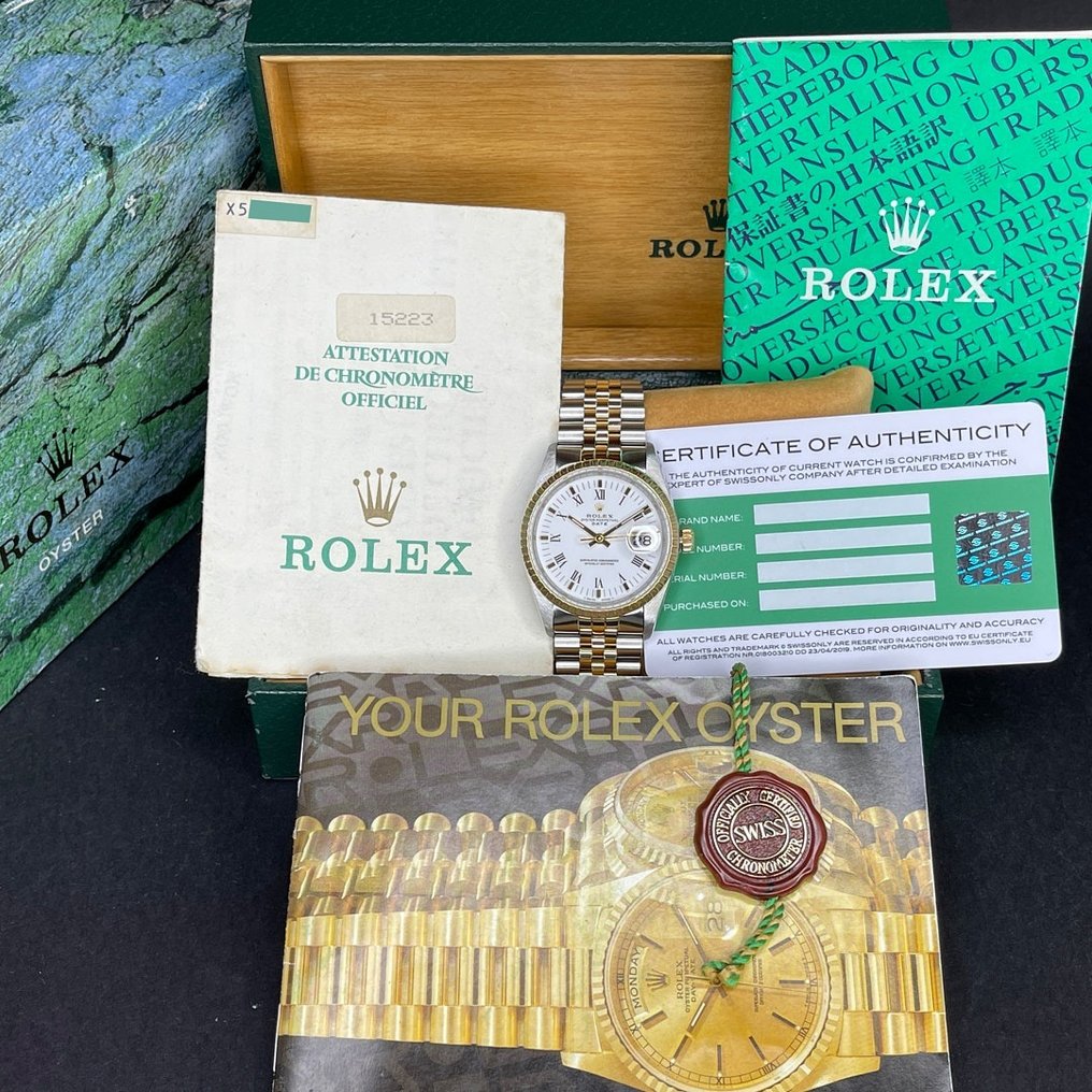 Rolex - Oyster Perpetual Date - 15223 - Unisex - 1991 #1.2