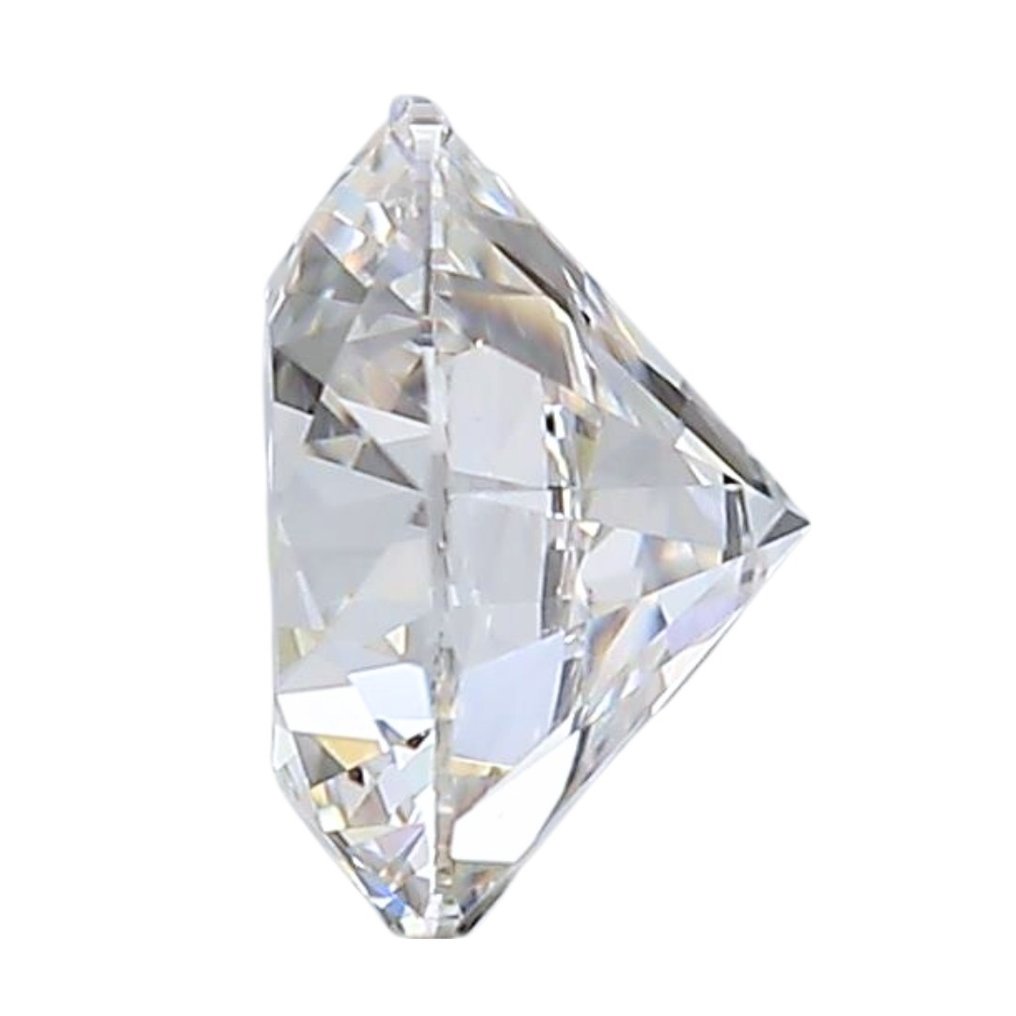 1 pcs Diament  (Naturalny)  - 0.41 ct - okrągły - F - VS2 (z bardzo nieznacznymi inkluzjami) - Gemological Institute of America (GIA) - idealnie oszlifowany diament #3.1