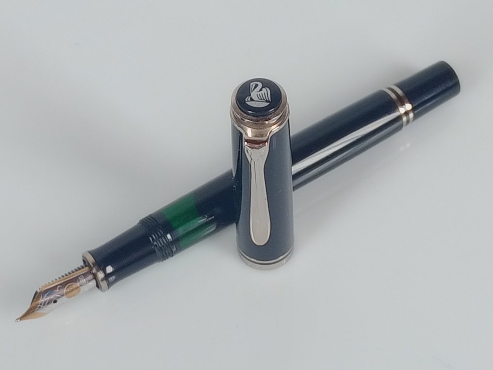 Pelikan - Souveran M400 Black and Silver - Fountain pen #2.2