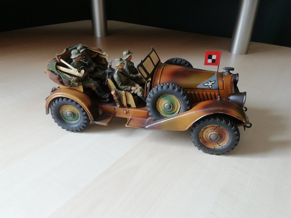 Lineol - Spielzeug Kubelwagen - type: L1 V1 - 1930-1940 #2.2