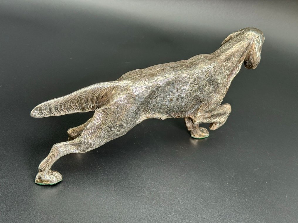 Figur - Figura del perro en plata 915 - Sølv #3.2
