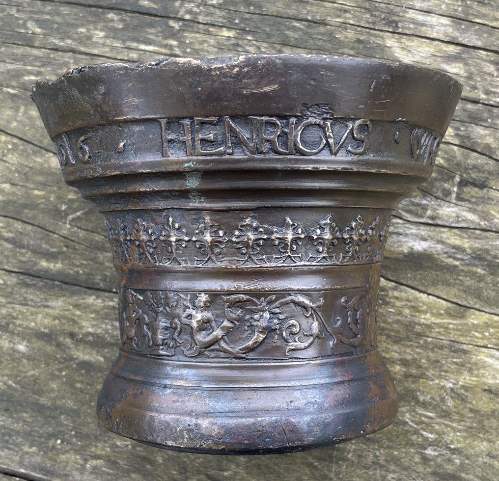 Hendrick Wegewart jr. - Mortar - Bronze - Deventer 1616  #1.2