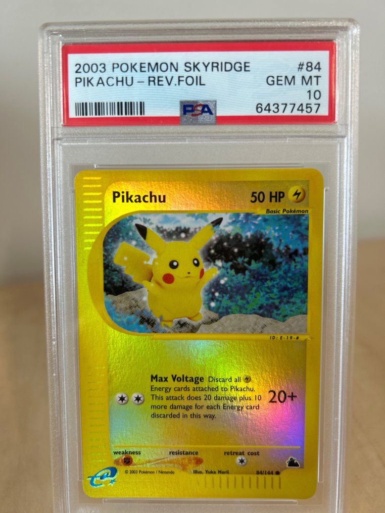 Pokémon Graded card - Pikachu Reverse Holo Skyridge PSA 10 - PSA 10 #1.2