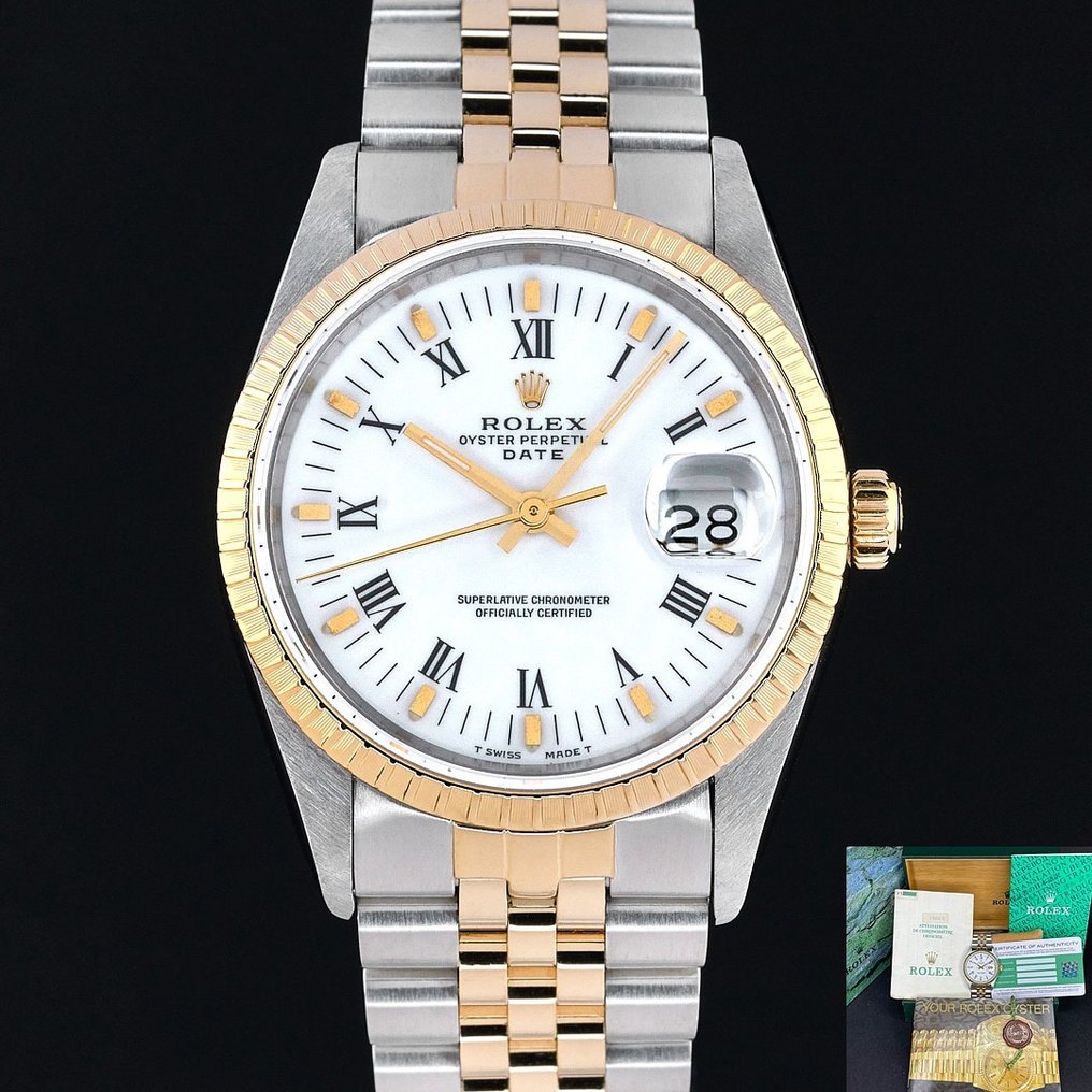 Rolex - Oyster Perpetual Date - 15223 - Unisex - 1991 #1.1