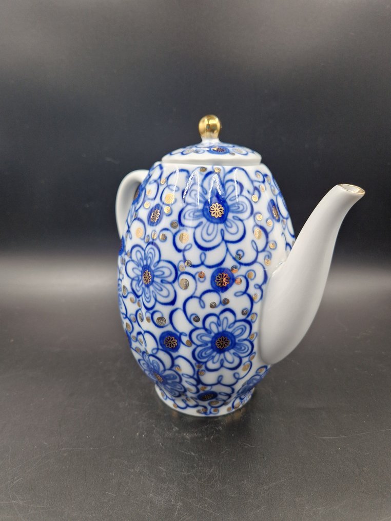 Lomonosov Imperial Porcelain Factory - 茶壺 - 瓷器 - 羅蒙諾索夫茶壺 #2.1