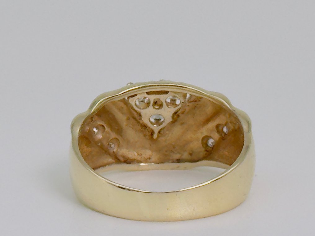 Ring - 14 kt. Yellow gold Diamond #3.1