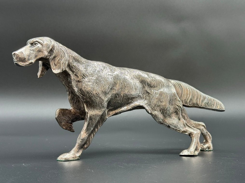 Figur - Figura del perro en plata 915 - Sølv #1.1