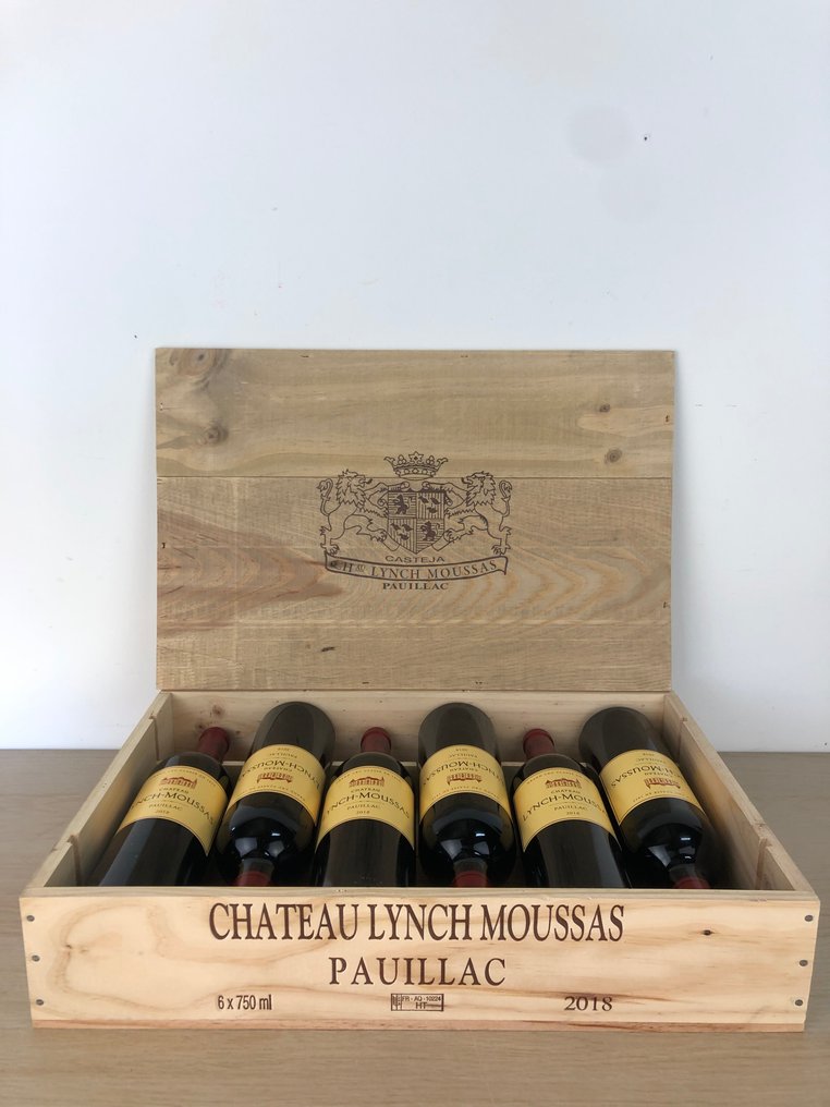 2018 Château Lynch-Moussas - Bordeaux, Pauillac Grand Cru Classé - 6 Flaske (0,75Â l) #1.1