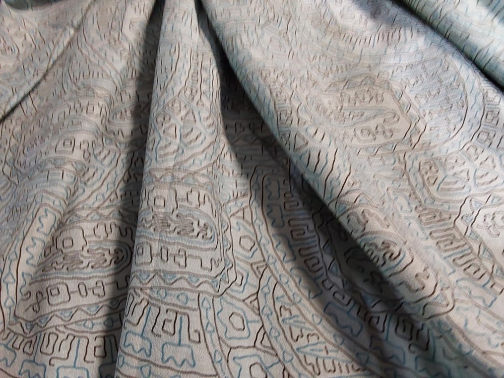 szczotkowana bawełna w stylu vintage - Tkanina  - 620 cm - 90 cm #3.2