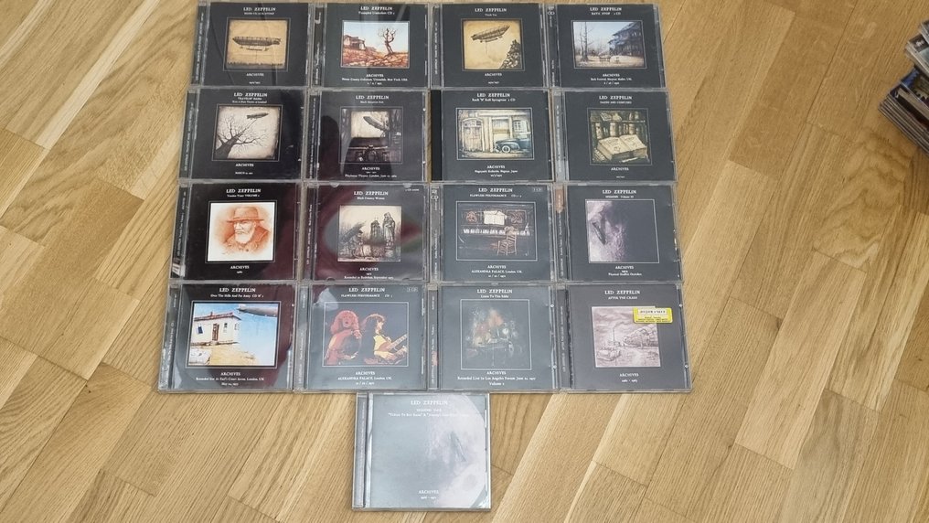 Led Zeppelin & Related, Robert Plant, Jimmy Page, Page & Plant etc. - 137 CD collection of Led Zep and solo albums, Albums & Remasters and special Promo Discs - Multiple titles - CD - 1969 #2.1