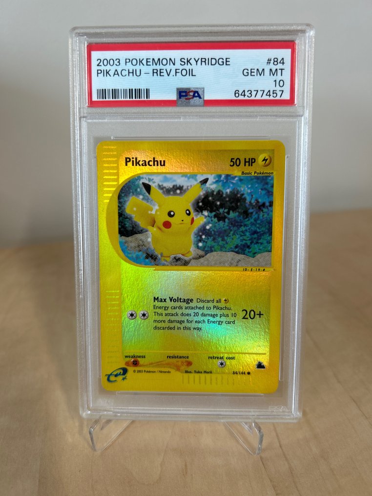 Pokémon Graded card - Pikachu Reverse Holo Skyridge PSA 10 - PSA 10 #1.1