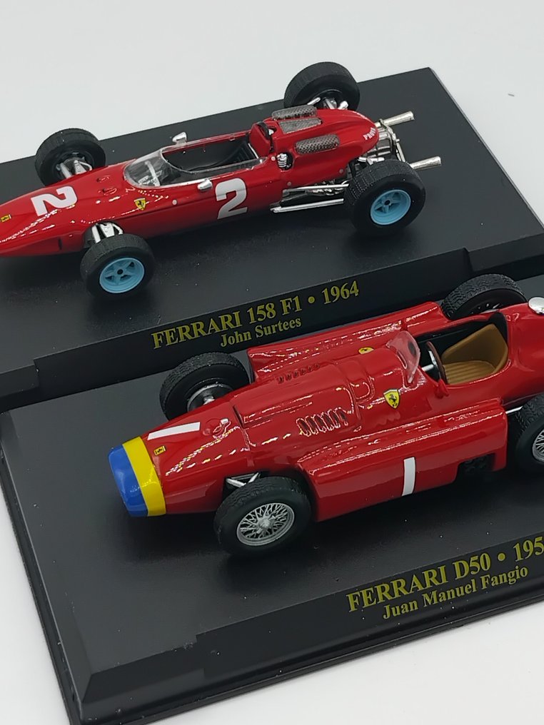 Ferrari 1:43 - Modellauto  (2) - Ferrari Formula 1 - Offizielles Produkt FANGIO – SURTEES #1.1