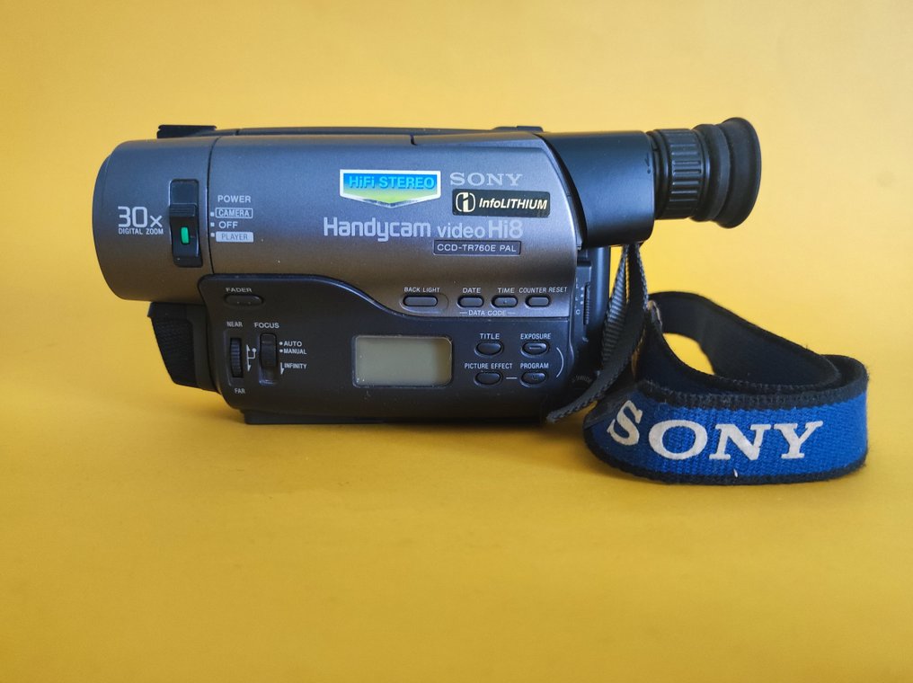 Sony Video Hi8 CCD-TR760E PAL Analogt videokamera #2.1