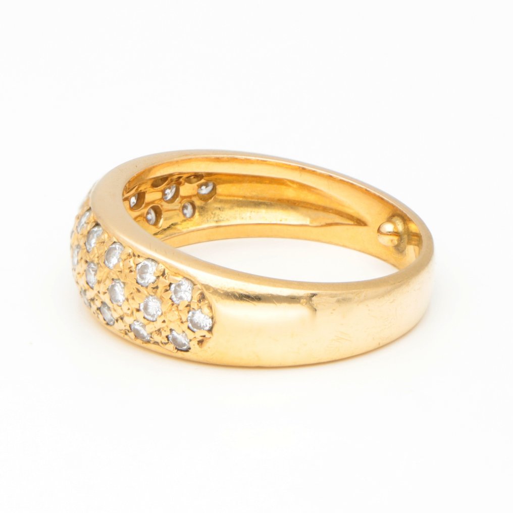 Δαχτυλίδι - 18 καράτια Κίτρινο χρυσό -  0.31ct. tw. Διαμάντι #2.1