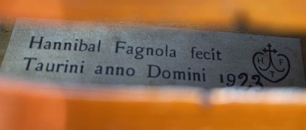 Labelled Fagnola - 4/4 -  - Violon #2.1